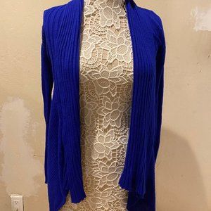Royal Blue Charlotte Russe cardigan sweater - Size XS